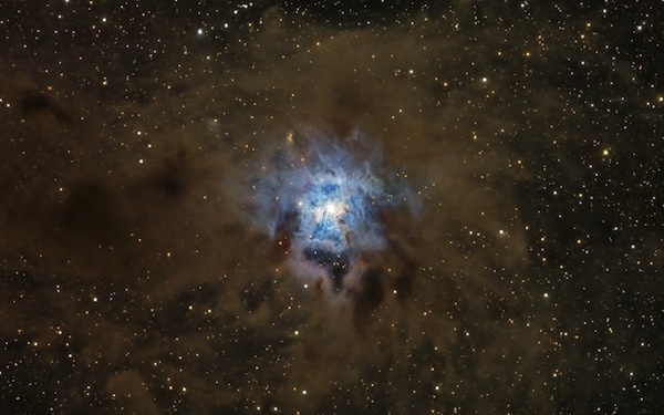 NGC7023 (The Iris Nebula) by Máximo Ruiz, 2011. More from NASA's Astronomy Picture of the Day.