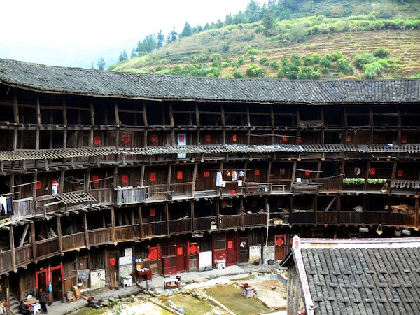 Yuchanglou, a tulou built in 1308. Credit: Gisling