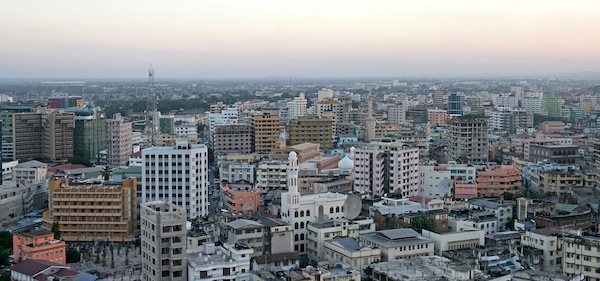 Dar es Salaam before dusk, 2009. Image credit: Muhammad Mahdi Karim.