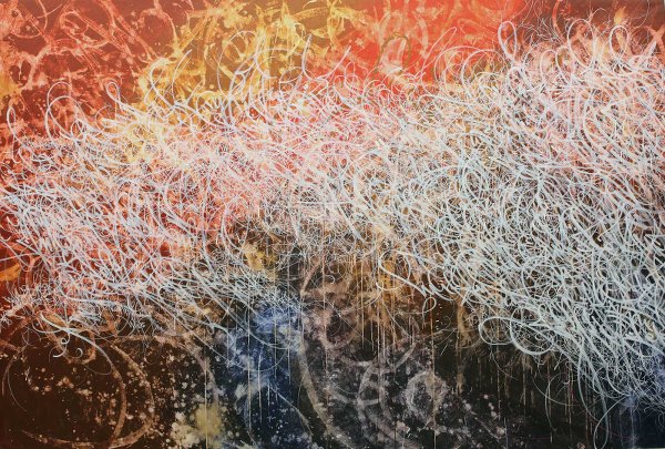 'Wild Child Hand Style' by José Parlá, 2010.